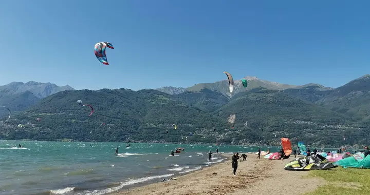 Colico Kitesurf Spot: webcam, vento e meteo