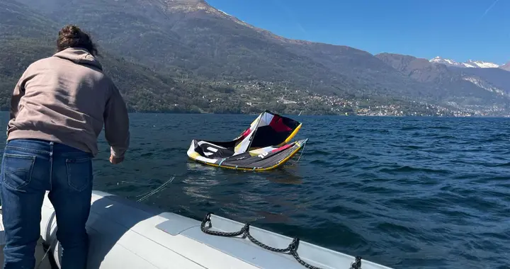 Servizio Lift Kitesurf sul Lago di Como