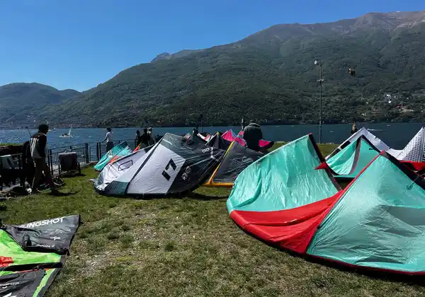 Noleggio Materiale kitesurf sul Lago di Como