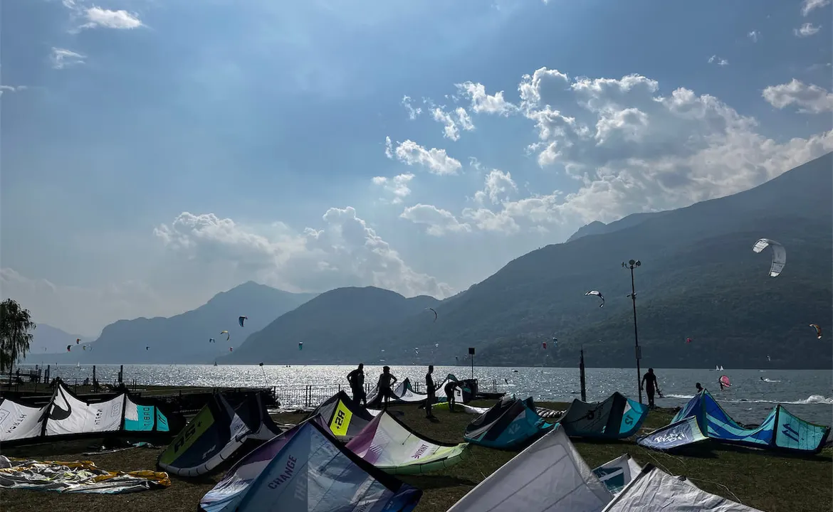 spot dervio > kitesurf Dervio